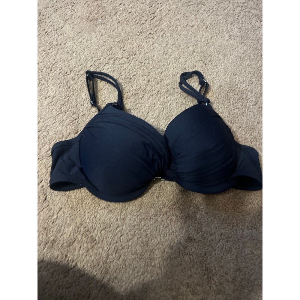 Black bikini top